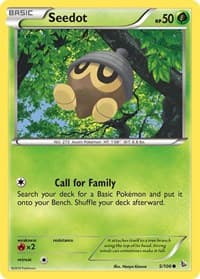 Seedot - XY - Flashfire - Pokemon card