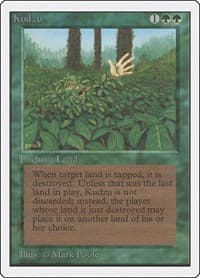 Kudzu - Unlimited Edition - Magic: The Gathering card