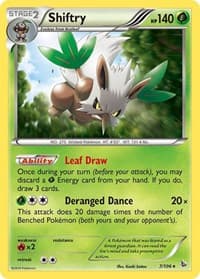Shiftry - XY - Flashfire - Pokemon card