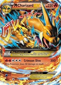 M Charizard EX (Y) - XY - Flashfire - Pokemon card