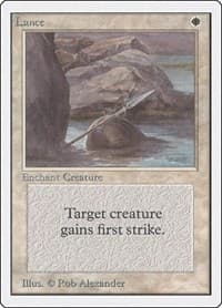 Lance - Unlimited Edition - Magic: The Gathering card