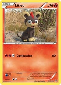 Litleo (18) - XY - Flashfire - Pokemon card