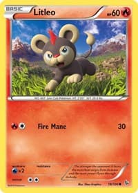 Litleo (19) - XY - Flashfire - Pokemon card