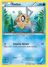 Feebas - XY - Flashfire - Pokemon card