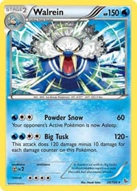 Walrein - XY - Flashfire - Pokemon card