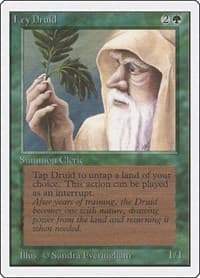 Ley Druid - Unlimited Edition - Magic: The Gathering card