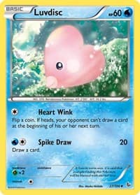 Luvdisc - XY - Flashfire - Pokemon card