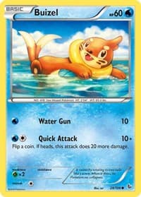 Buizel - XY - Flashfire - Pokemon card