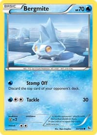Bergmite - XY - Flashfire - Pokemon card