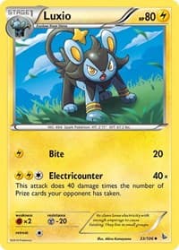 Luxio - XY - Flashfire - Pokemon card
