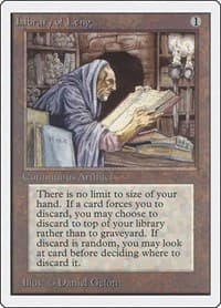Library of Leng - Unlimited Edition - Magic: The Gathering card