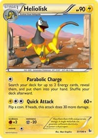 Heliolisk - XY - Flashfire - Pokemon card