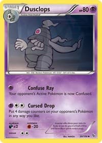 Dusclops - XY - Flashfire - Pokemon card
