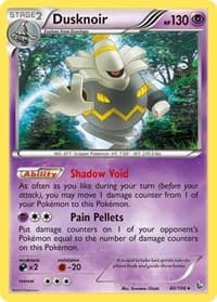 Dusknoir - XY - Flashfire - Pokemon card