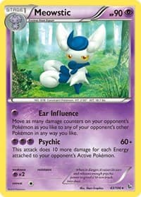 Meowstic - XY - Flashfire - Pokemon card