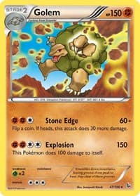 Golem - XY - Flashfire - Pokemon card