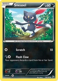 Sneasel (50) - XY - Flashfire - Pokemon card