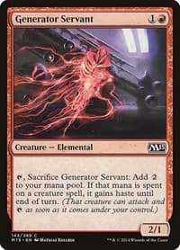 Generator Servant - Magic 2015 (M15) - Magic: The Gathering card