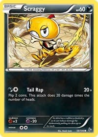 Scraggy - XY - Flashfire - Pokemon card