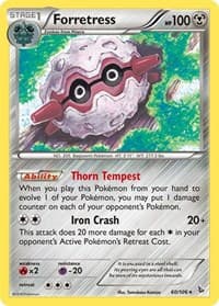 Forretress - XY - Flashfire - Pokemon card