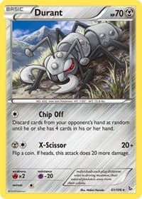 Durant - XY - Flashfire - Pokemon card