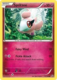 Spritzee - XY - Flashfire - Pokemon card