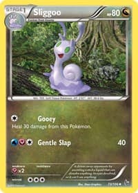Sliggoo - XY - Flashfire - Pokemon card