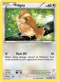 Pidgey - XY - Flashfire - Pokemon card