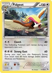 Pidgeot - XY - Flashfire - Pokemon card