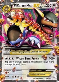 M Kangaskhan EX - XY - Flashfire - Pokemon card