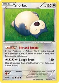 Snorlax - XY - Flashfire - Pokemon card