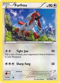 Furfrou - XY - Flashfire - Pokemon card