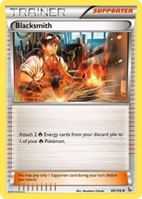 Blacksmith - XY - Flashfire - Pokemon card