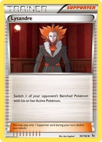 Lysandre - XY - Flashfire - Pokemon card