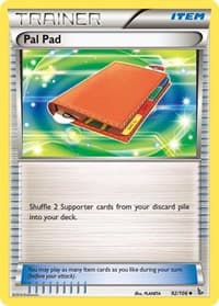 Pal Pad - XY - Flashfire - Pokemon card