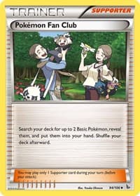 Pokemon Fan Club - XY - Flashfire - Pokemon card