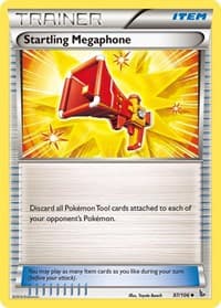 Startling Megaphone - XY - Flashfire - Pokemon card