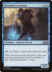 Research Assistant - Magic 2015 (M15) - Magic: The Gathering card