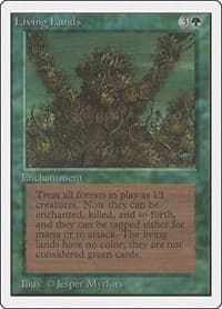 Living Lands - Unlimited Edition - Magic: The Gathering card