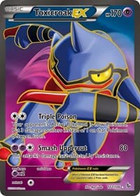Toxicroak EX (102 Full Art) - XY - Flashfire - Pokemon card