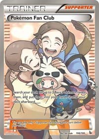Pokemon Fan Club (106 Full Art) - XY - Flashfire - Pokemon card