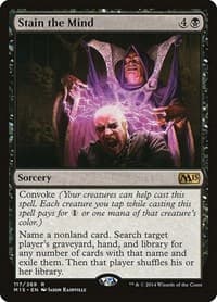 Stain the Mind - Magic 2015 (M15) - Magic: The Gathering card