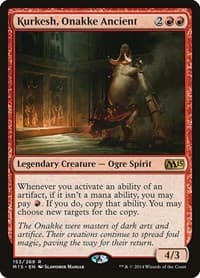 Kurkesh, Onakke Ancient - Magic 2015 (M15) - Magic: The Gathering card
