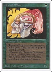 Llanowar Elves - Unlimited Edition - Magic: The Gathering card
