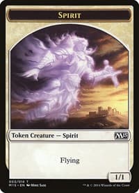 Spirit Token - Magic 2015 (M15) - Magic: The Gathering card