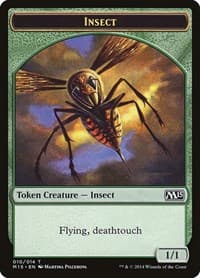 Insect Token (Deathtouch) - Magic 2015 (M15) - Magic: The Gathering card