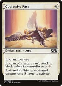 Oppressive Rays - Magic 2015 (M15) - Magic: The Gathering card