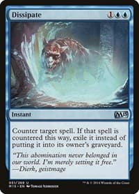 Dissipate - Magic 2015 (M15) - Magic: The Gathering card