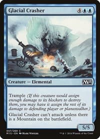 Glacial Crasher - Magic 2015 (M15) - Magic: The Gathering card