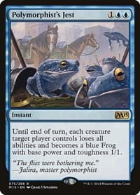 Polymorphist's Jest - Magic 2015 (M15) - Magic: The Gathering card
